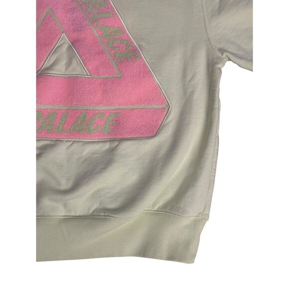 Palace Fleece Tri-Ferg Crew Mojito Sz L Lime/Pastel Green Pink Skateboards Skate - Picture 4 of 16